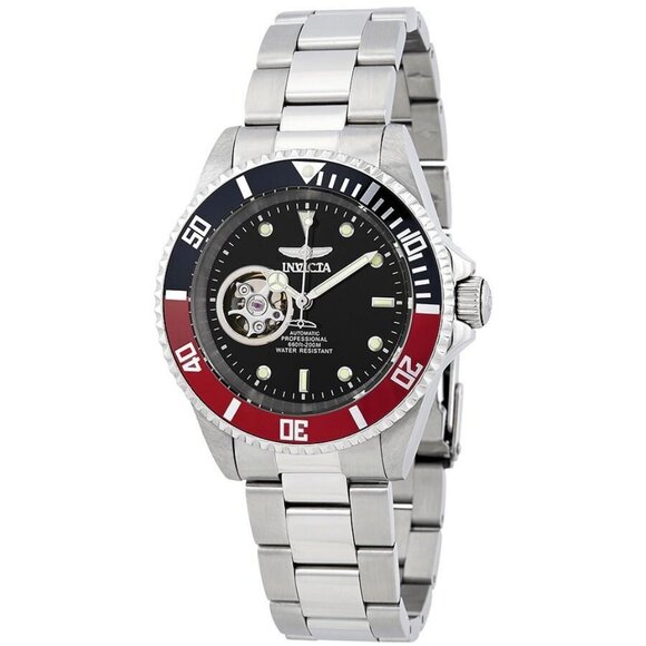 NWT Authentic Invicta Pro Diver Automatic Black Dial Men's Coke Bezel Men's Watc - Picture 1 of 3